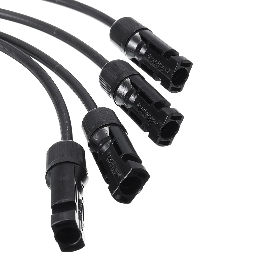 Y Branch MC4 Solar Panel Adaptor Cable Connector(1, M/FFFF and F/MMMM) — view 7