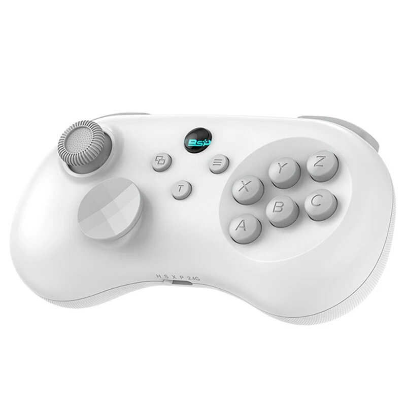 Y04 Fighting Game Controller 6 Buttons Layout Hall Effect Joystick Max 6000Hz Polling Rate Adjustable Keycaps for Switch PC Android — view 2