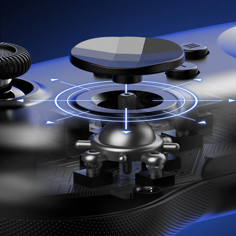 Y04 Fighting Game Controller 6 Buttons Layout Hall Effect Joystick Max 6000Hz Polling Rate Adjustable Keycaps for Switch PC Android — view 5