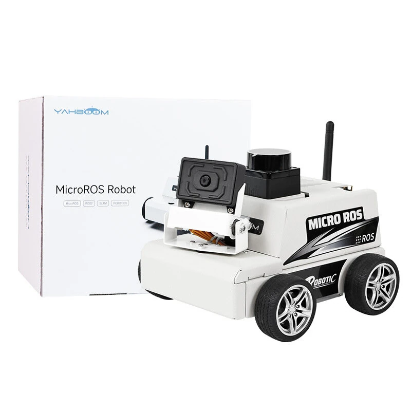 Yahboom MicroROS Educational Robot Car Use Virtual Machine Control SLAM Mapping Navigation Adopt ROS2-Humble Python3 Programming — view 4