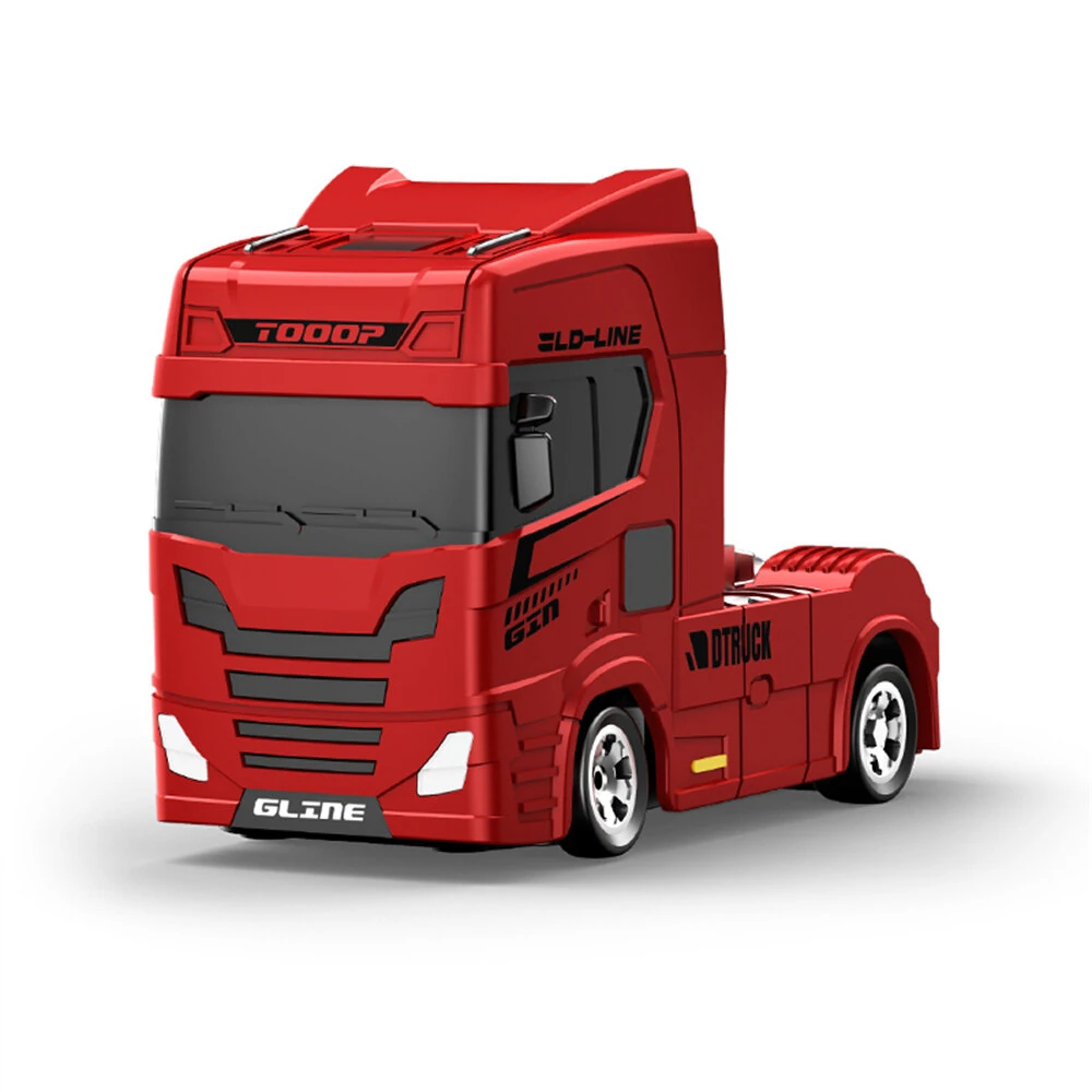 YF 3605 RTR 1/64 2.4G 4WD Mini Drift RC Car Truck Tractor Support App Remote Controlled LED Light Two Speed Full Proportional Engineering Vehicle Desktop Toys Model Collection Gift For Boys — view 11