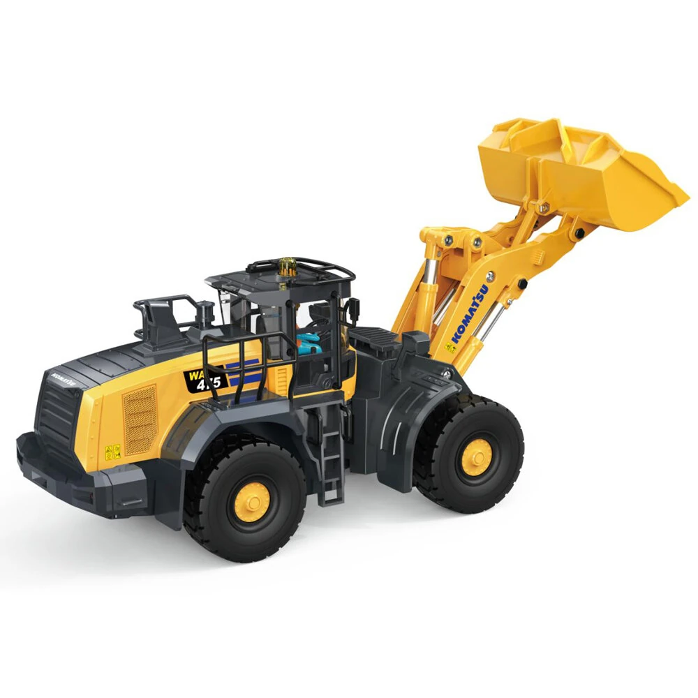 YIGONG YG475 RTR 1/50 2.4G RC Car Loader Alloy Bucket Simulated LED Light Sound Remote Controlled Engineering Vehicle Desktop Toys Model Collection Gift For Boys — view 2
