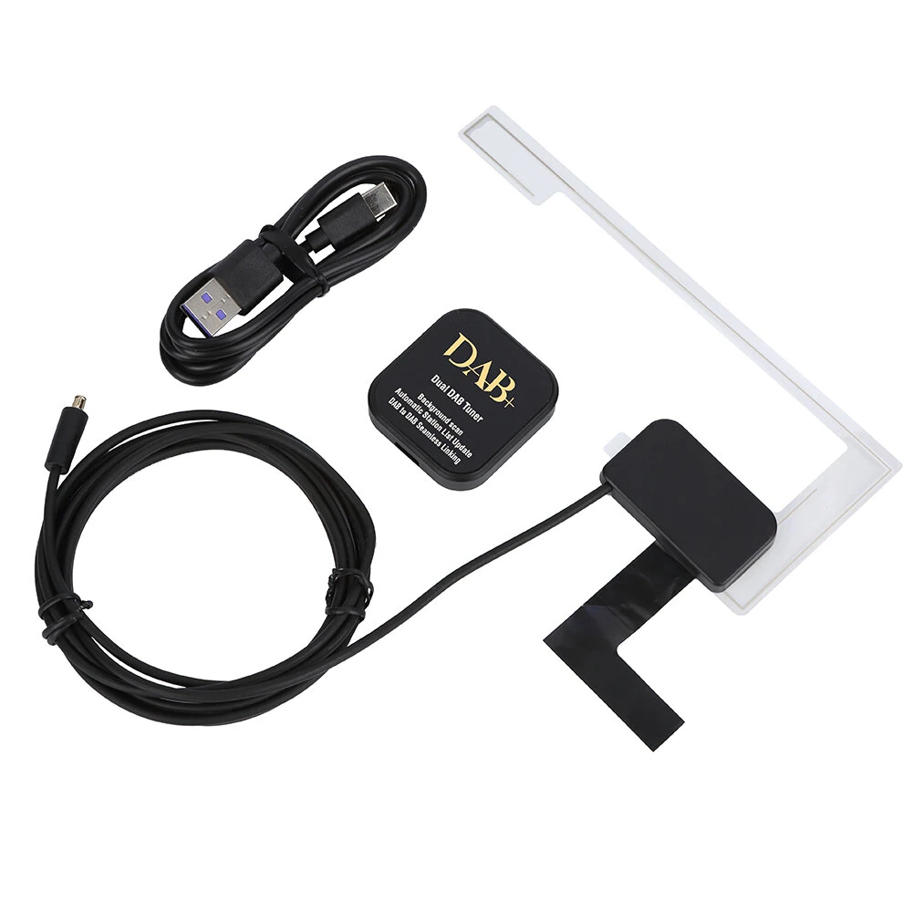 YUEHOO DAB-005 DAB/DAB+ Receiver Box Dual-band  High Sensitivity and Frequency Range Plug and Play — view 2