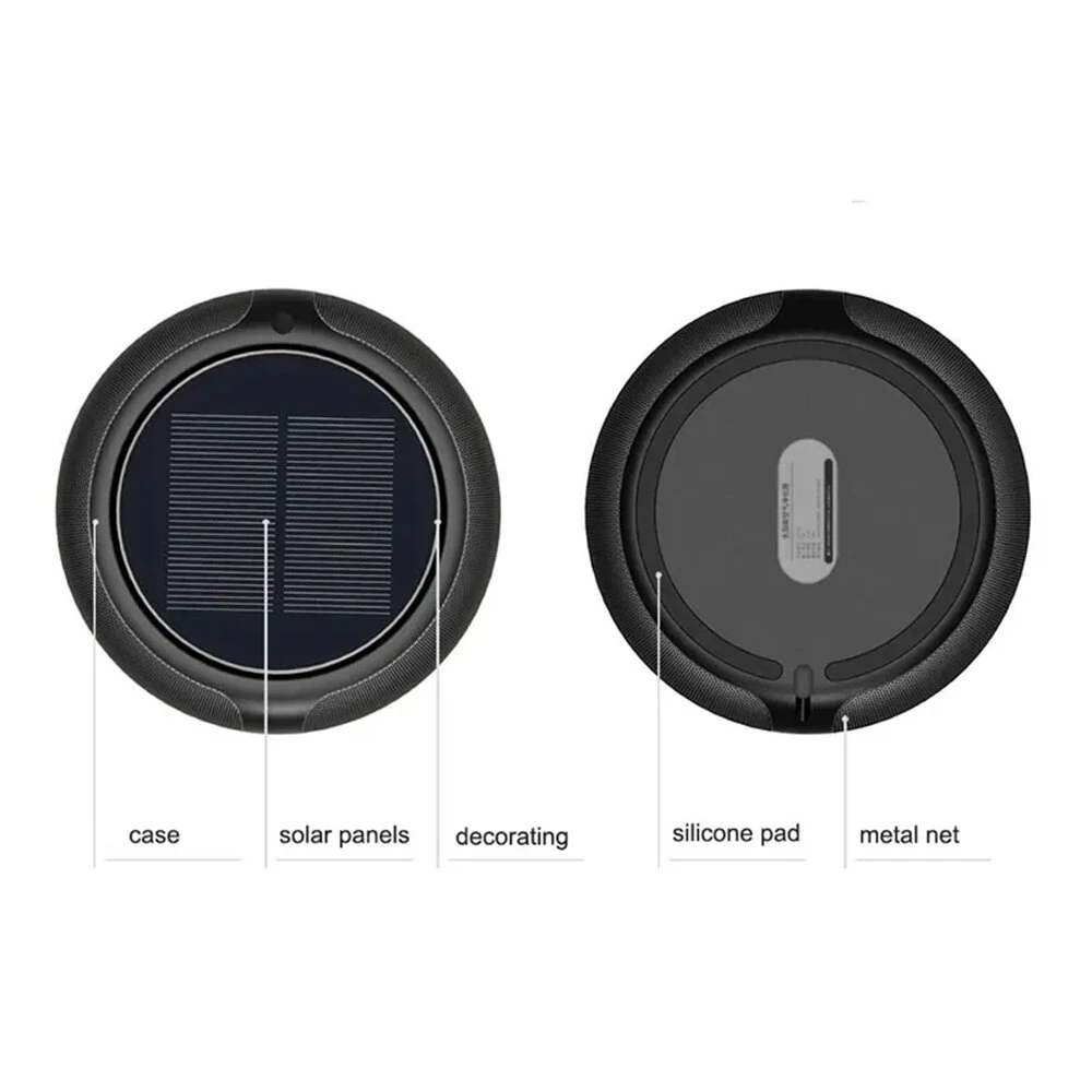 Z2 Solar-Powered Car Air Purifier Negative Ion Purification and Deodorization Home Use Vehicle Electric Air Purifiers — view 5