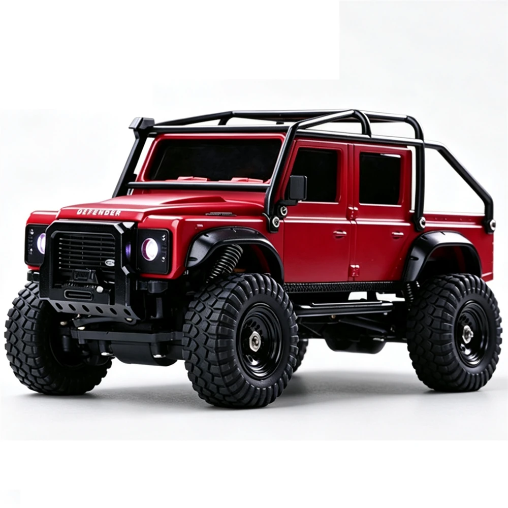 Z6761 1/43 2.4G 4WD for Land Rover 1993 110 Official Licensed Mini RC Car Rock Crawler Off-Road Climbing Pickup Truck LED Light Full Proportional Control Desktop Micro Vehicles Models Toys — image 1