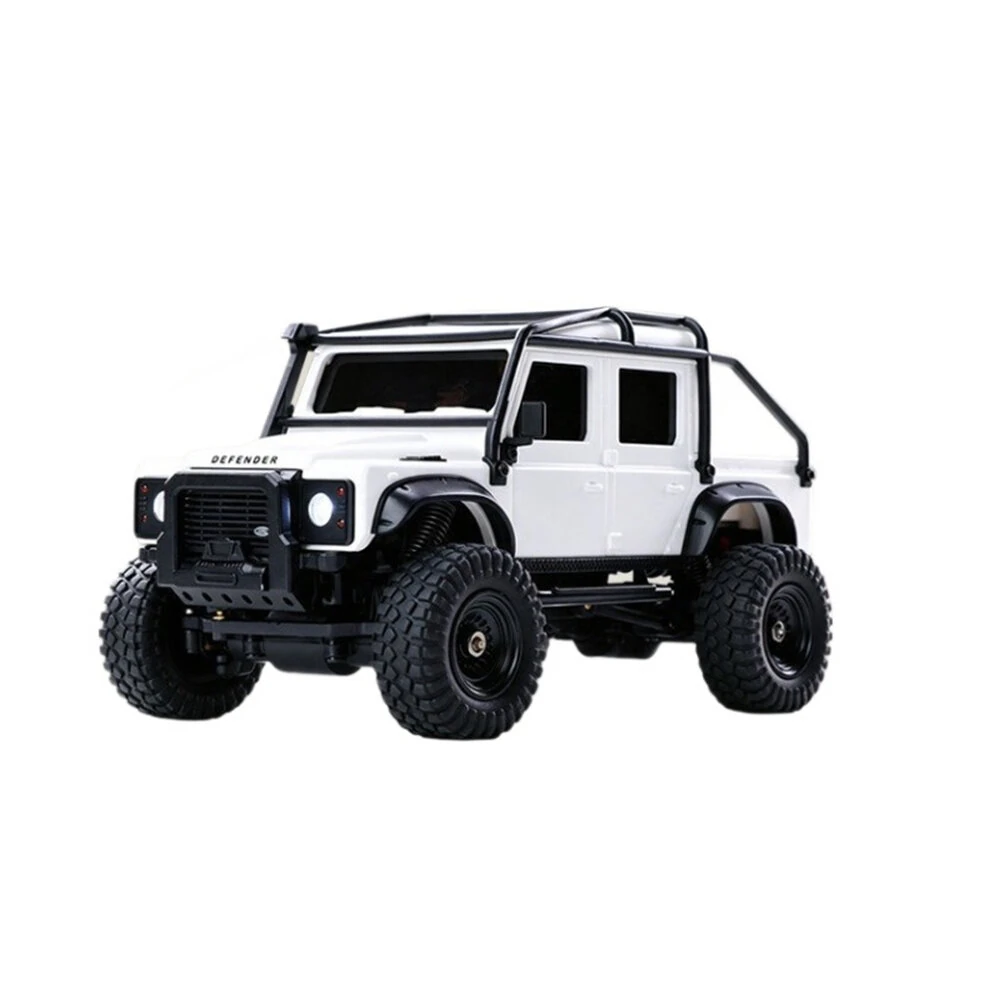 Z6761 1/43 2.4G 4WD for Land Rover 1993  110 Official Licensed Mini RC Car Rock Crawler Off-Road Climbing Pickup Truck LED Light Full Proportional Control Desktop Micro Vehicles Models Toys — view 8