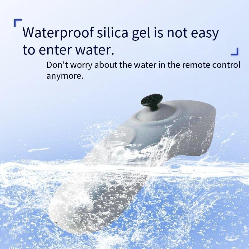 ZANLURE 1PCS RC Bait Boat Remote Controller Cover Waterproof Silicone Protective Case Moisture-proof for Fishing — view 5