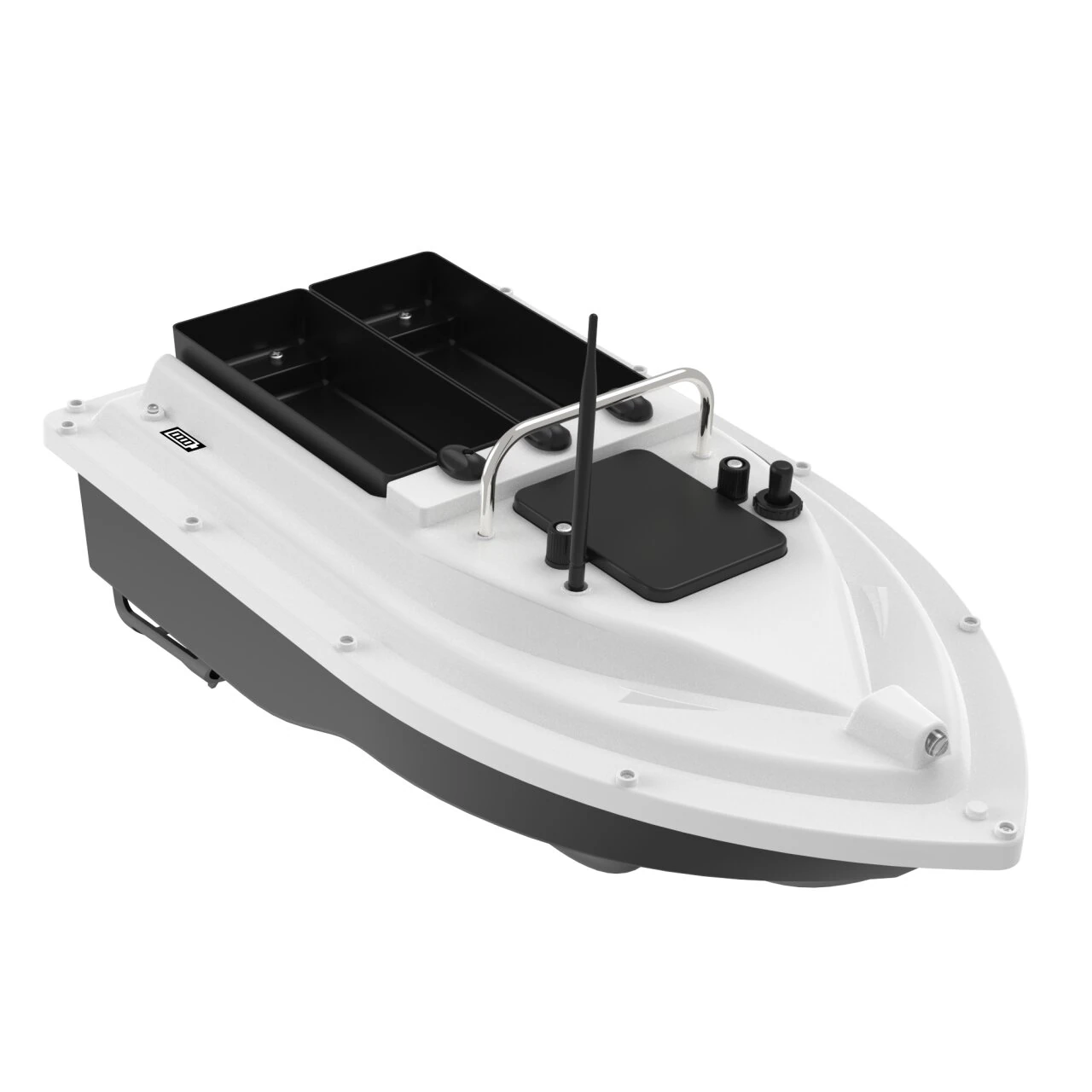 ZANLURE D26C 5200mAh GPS RC Bait Boat Dual Storage 500M Wireless Remote Control Fishing Bait Boat Fishing Feeder Boat Auto Return — view 3