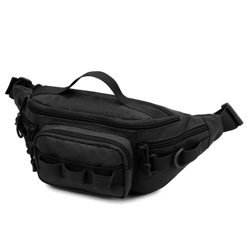 ZANLURE Men's Fishing Lure Bag Waterproof Molle Tactical Waist Chest Pack Multifunctional Travel Hunting Bag — ZANLURE
