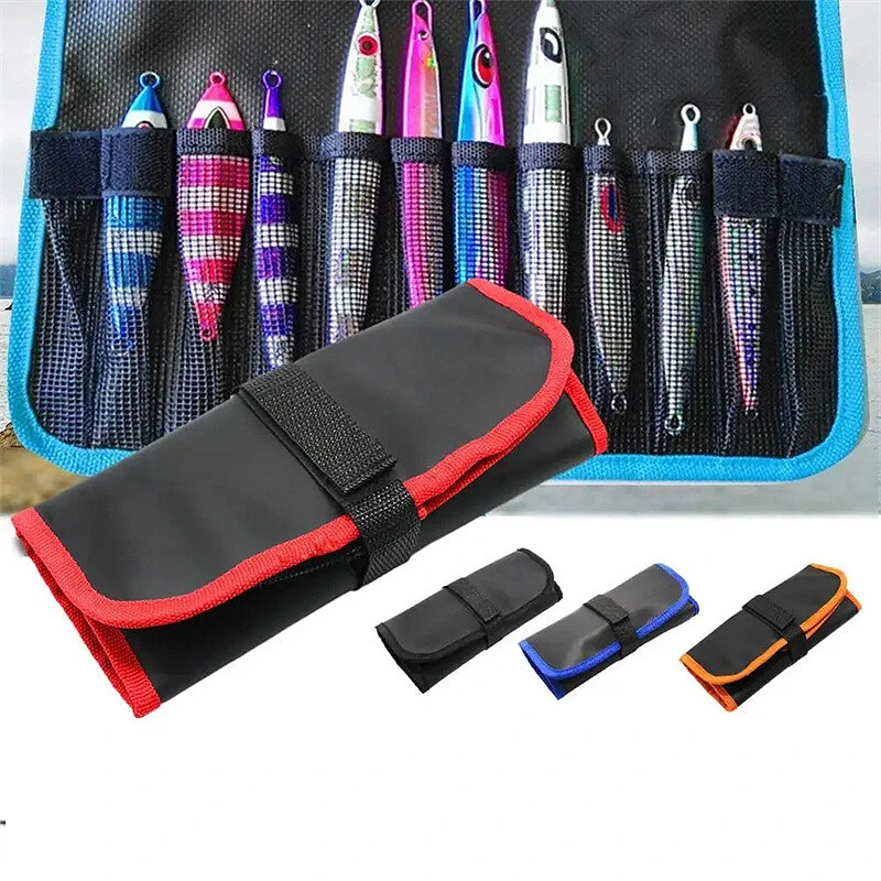ZANLURE Waterproof Fishing Lure Bag 12 Slots Metal Jigs Sea Bait Lead Protector Case — view 2