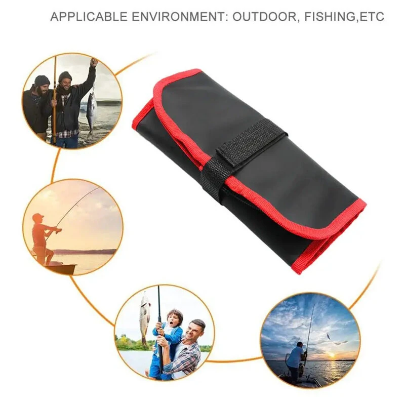 ZANLURE Waterproof Fishing Lure Bag 12 Slots Metal Jigs Sea Bait Lead Protector Case — view 6