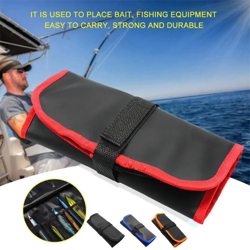 ZANLURE Waterproof Fishing Lure Bag 12 Slots Metal Jigs Sea Bait Lead Protector Case — view 7