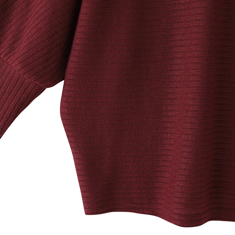 ZANZEA Daily Style Women Knitted Long Sleeve Crew Neck  T-shirt Casual Solid Loose Work Tops — view 6