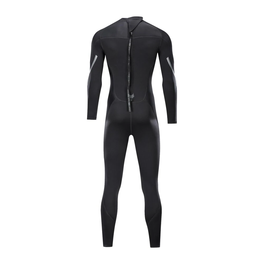 ZCCO 3mm Adult Wetsuit Neoprene Super Elastic Wear-resistant Diving Suit Deep Spearfishing Wear Snorkeling Surfing One Piece Set Winter Thermal Swimsuit — view 3