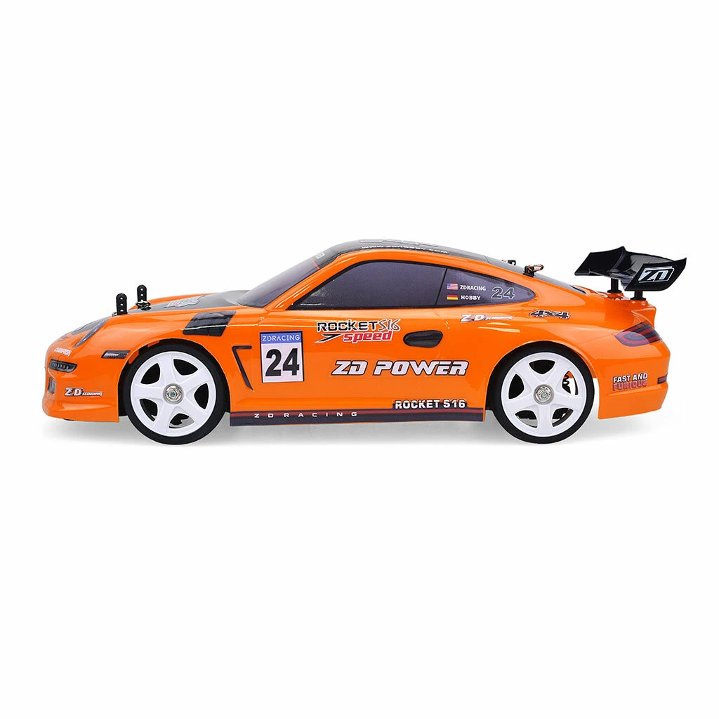 ZD 1/16 2.4G 4WD Brushed Racing Rocket S16 Drift RC Car Vehicle Models — view 4