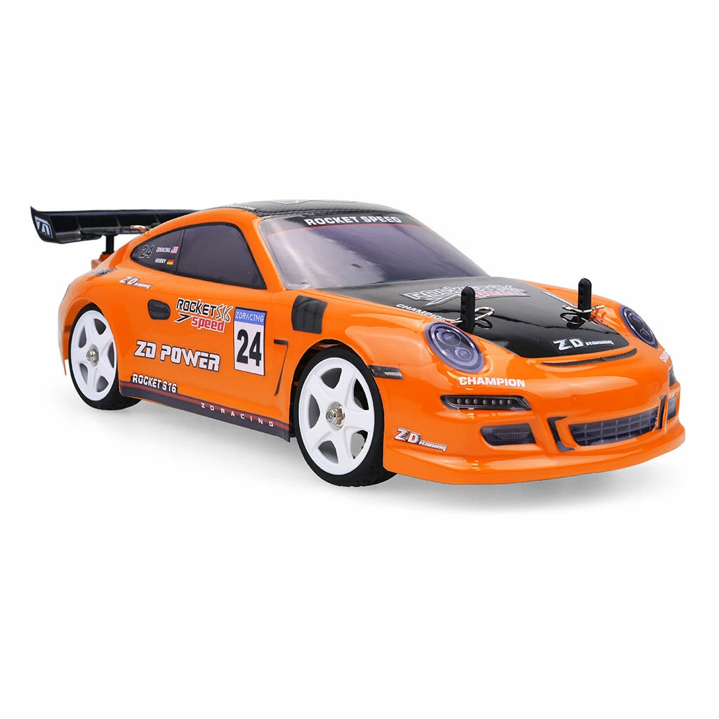 ZD 1/16 2.4G 4WD Brushed Racing Rocket S16 Drift RC Car Vehicle Models — view 5