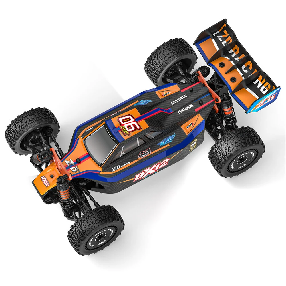 ZD Racing BX12 RTR 1/12 2.4G 4WD 70km/h 3S Brushless RC Car High Speed Racing Off-Road Truck Metal Chassis Gears Differential Vehicles Models Oil Filled Shocks Toys — view 3