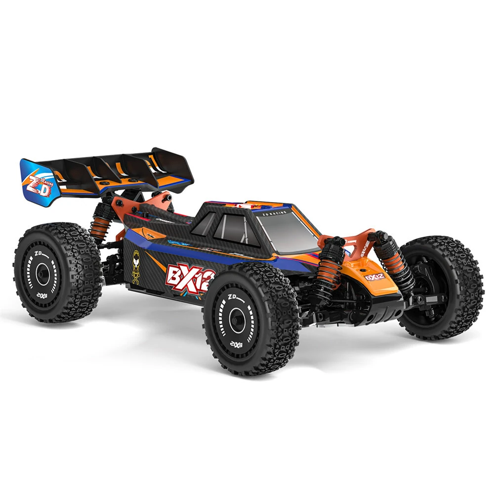ZD Racing BX12 RTR 1/12 2.4G 4WD 70km/h 3S Brushless RC Car High Speed Racing Off-Road Truck Metal Chassis Gears Differential Vehicles Models Oil Filled Shocks Toys — view 4