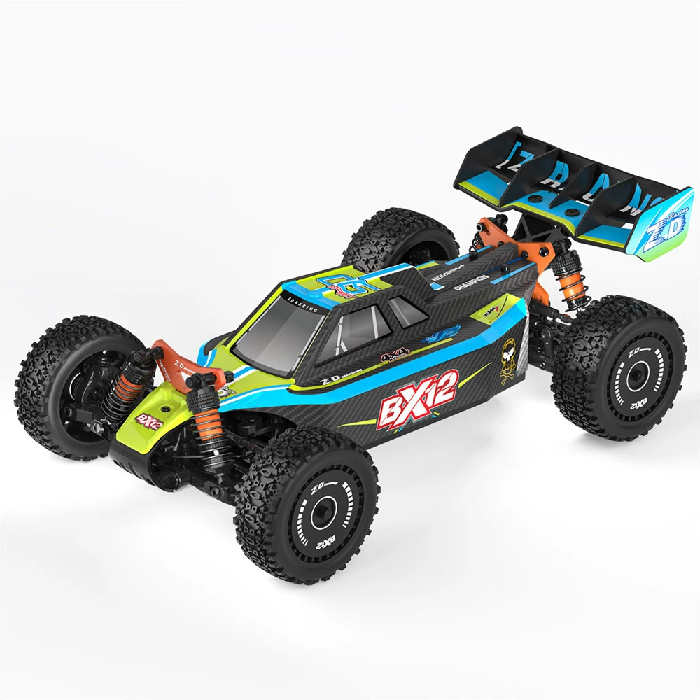 ZD Racing BX12 RTR 1/12 2.4G 4WD 70km/h 3S Brushless RC Car High Speed Racing Off-Road Truck Metal Chassis Gears Differential Vehicles Models Oil Filled Shocks Toys — view 5