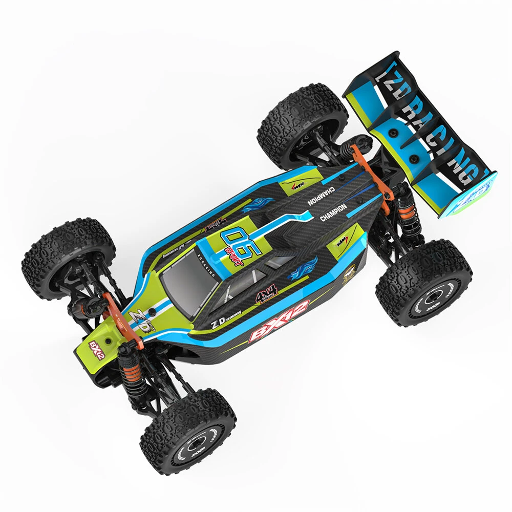 ZD Racing BX12 RTR 1/12 2.4G 4WD 70km/h 3S Brushless RC Car High Speed Racing Off-Road Truck Metal Chassis Gears Differential Vehicles Models Oil Filled Shocks Toys — view 6