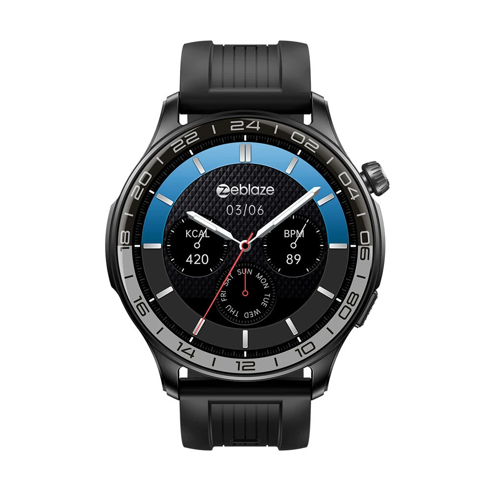 Zeblaze Btalk 4 Pro 1.43-inch AMOLED Display 21 Days Battery Life bluetooth Call Heart Rate Blood Oxygen Monitor Sleep Monitoring Multi-sport Modes IP68 Waterproof Smart Watch — view 2