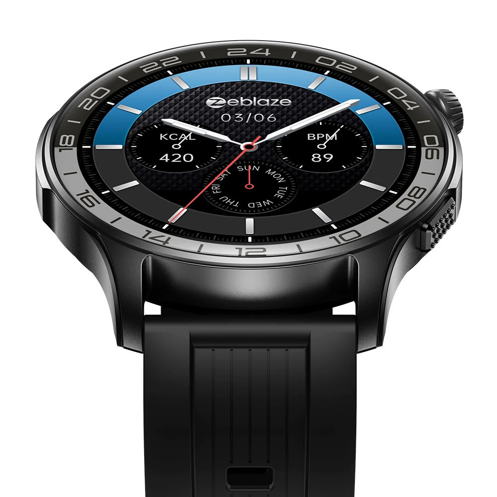 Zeblaze Btalk 4 Pro 1.43-inch AMOLED Display 21 Days Battery Life bluetooth Call Heart Rate Blood Oxygen Monitor Sleep Monitoring Multi-sport Modes IP68 Waterproof Smart Watch — view 6