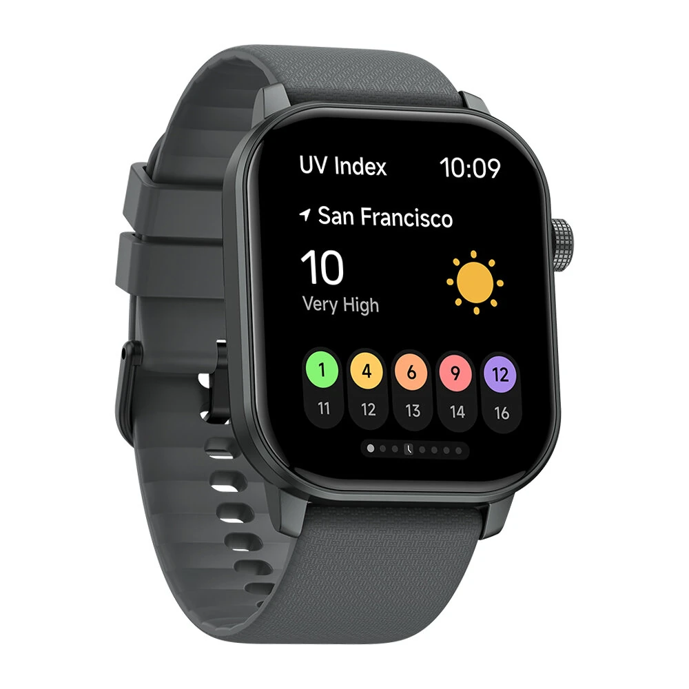 Zeblaze GTS 3 GPS 2.01inch HD Screen 3ATM Waterproof bluetooth Call Heart Rate Blood Oxygen Monitor Sleep Monitoring Stress Tracking Breathing Exercise HRV Function Women's Headlth Multi-sport Modes Smart Watch — view 2