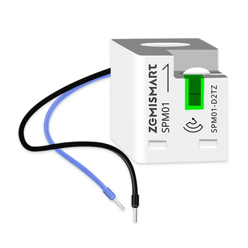 Zemismart Zigbee3.0 Single Phase Smart Energy Meter Real-Time Power Monitor Sensor 63A Works with Zigbee2MQTT Zigbee3.0 Home Assistant Homey — view 7