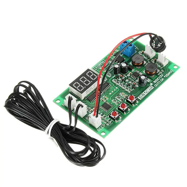 ZHIYU® DC 12V 2 Way 3 Wire Fan Smart Temperature Controller With Temperature Sp — view 13