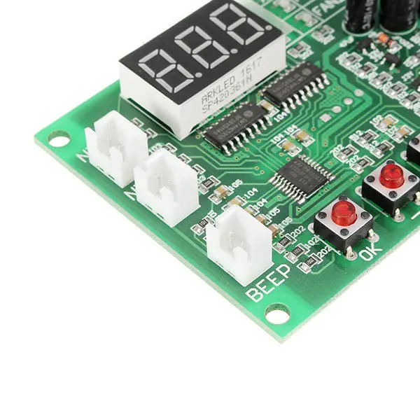 ZHIYU® DC 12V 2 Way 3 Wire Fan Smart Temperature Controller With Temperature Sp — view 9