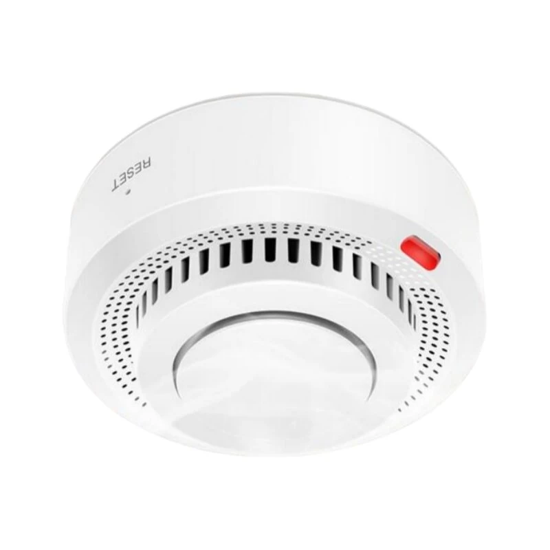 Zigbe Smart Smoke Detector 20-30m² Coverage High-Sensitivity Alarm 85dB Loud Audio Visual Warning Voice Control Mobile Real-Time Alert Long-Life Battery Wireless Smoke Sensor for Home Office — view 8
