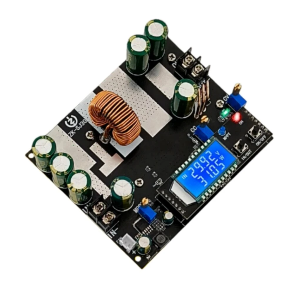 ZK-SJ30 700W MPPT Buck Boost Power Supply Module Adjustable DC Automatic Voltage Regulation Converter Solar Charging