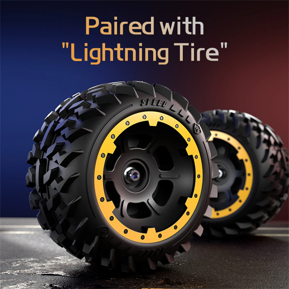ZLL SG110PRO RTR 1/10 2.4G 4WD 40km/h RC Car High Speed Off-Road Truck LED Light Metal Dogbone Oil Shocks Vehicles Models Toys — view 7