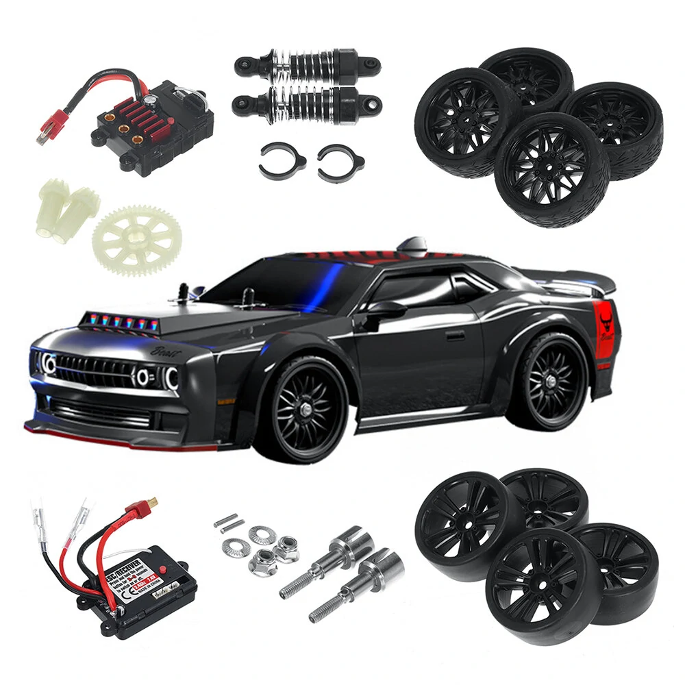 ZLL SG216 PRO/MAX 1/16 RC Car Parts Brushed/Brushless ESC Receiver Board Middle Transmission Components Shock Absorbers Drift Hollow Tires Vehicles Models Accessories — view 11