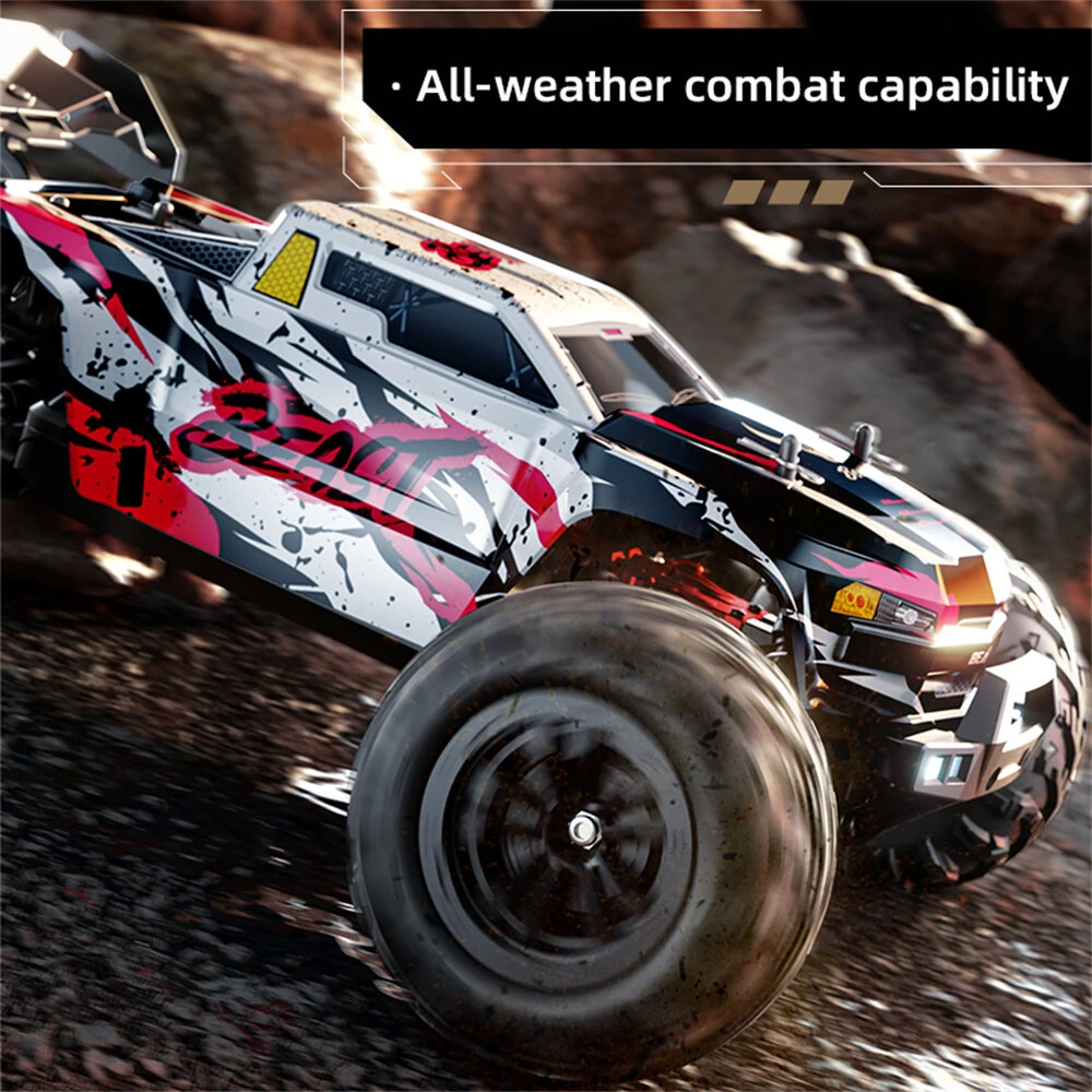 ZLL SG618 MAX RTR 1/16 2.4G 4WD 80km/h Brushless RC Car LED Light Off-Road Climbing Truck High Speed Full Proportional Control Metal Differential Drive Shaft Vehicles Model Toys — view 7