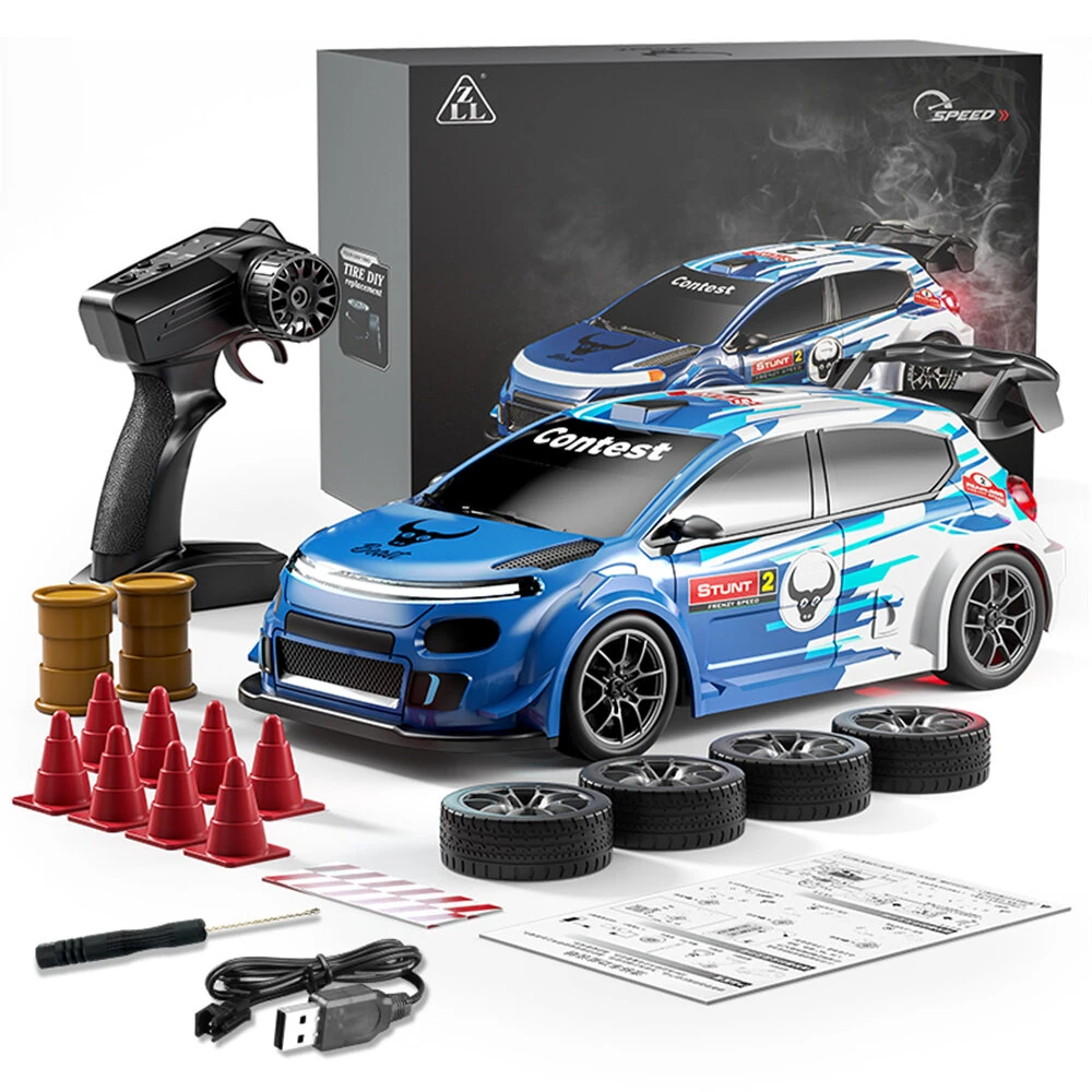 ZLL SG718 RTR 1/24 2.4G 4WD Drift RC Car Mini LED Light Remote Control High Speed On-Road Racing Vehicle Model Boys Gifts Toys — image 1