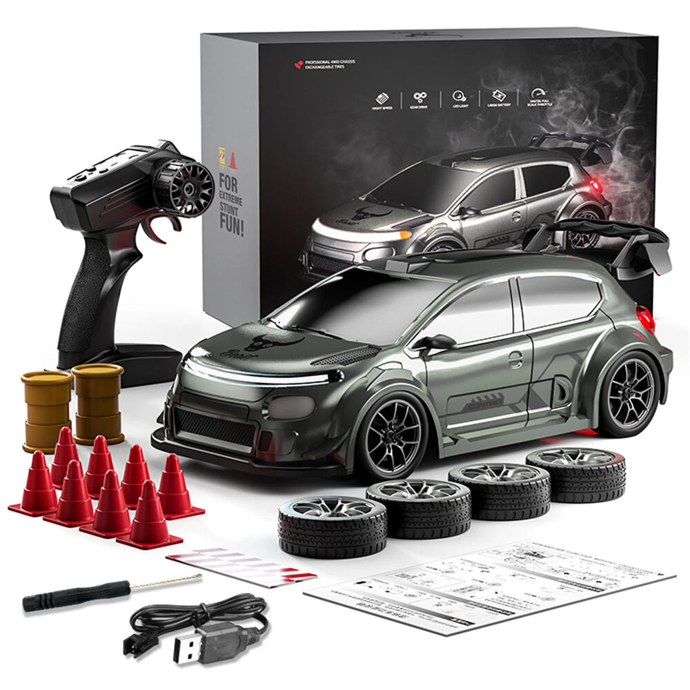 ZLL SG718 RTR 1/24 2.4G 4WD Drift RC Car Mini LED Light Remote Control High Speed On-Road Racing Vehicle Model Boys Gifts Toys — view 2