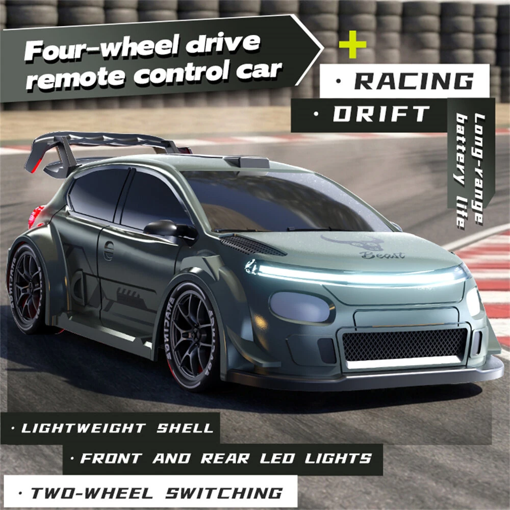 ZLL SG718 RTR 1/24 2.4G 4WD Drift RC Car Mini LED Light Remote Control High Speed On-Road Racing Vehicle Model Boys Gifts Toys — view 4