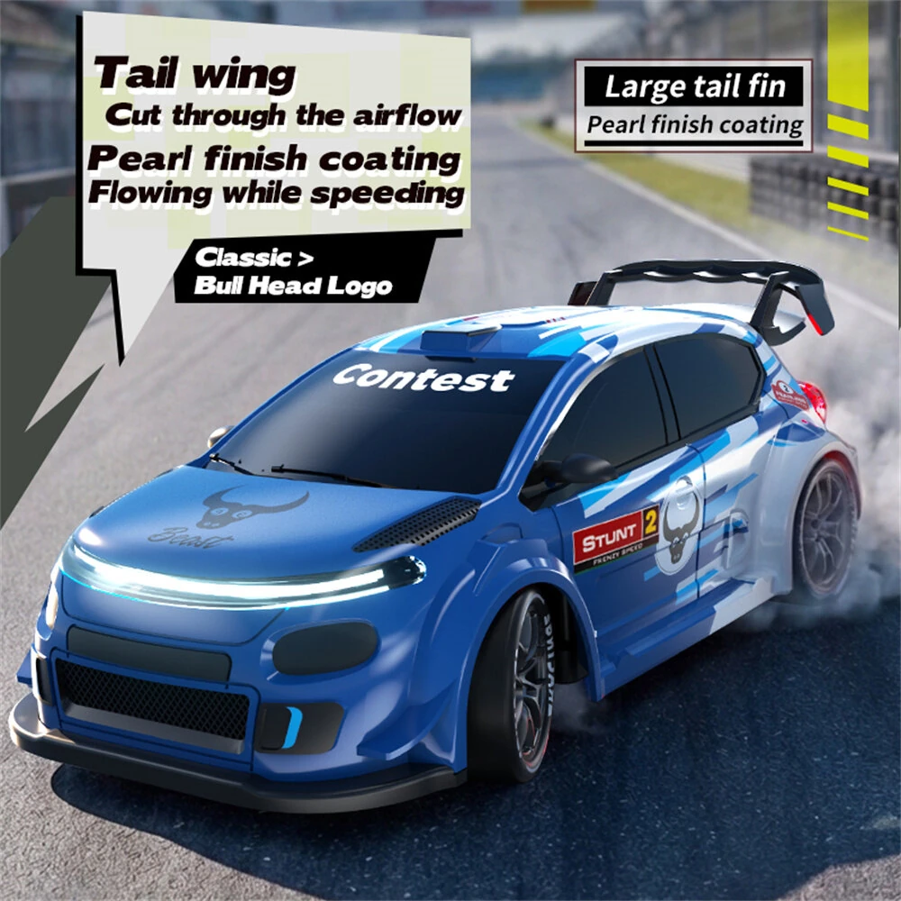 ZLL SG718 RTR 1/24 2.4G 4WD Drift RC Car Mini LED Light Remote Control High Speed On-Road Racing Vehicle Model Boys Gifts Toys — view 5