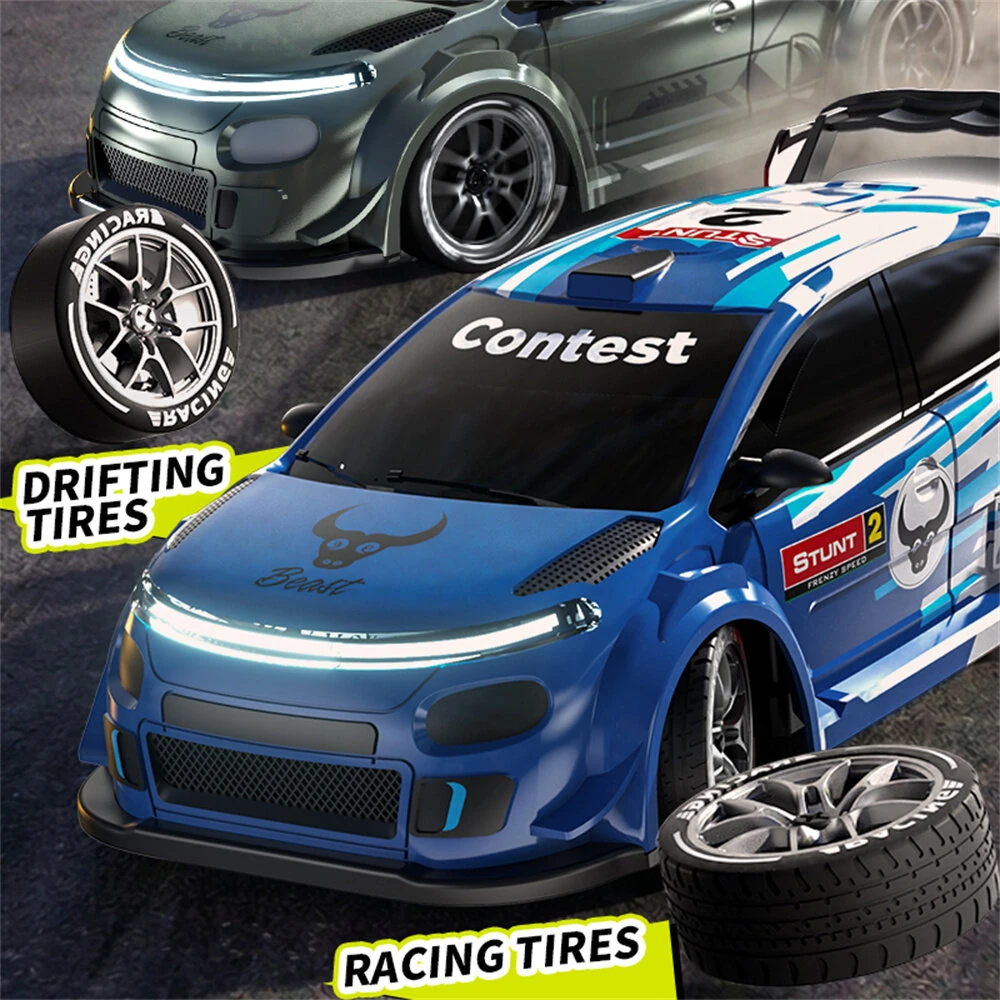 ZLL SG718 RTR 1/24 2.4G 4WD Drift RC Car Mini LED Light Remote Control High Speed On-Road Racing Vehicle Model Boys Gifts Toys — view 7