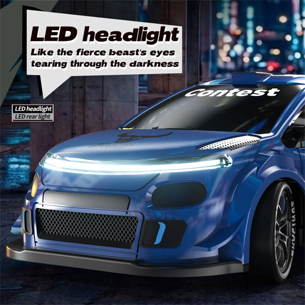ZLL SG718 RTR 1/24 2.4G 4WD Drift RC Car Mini LED Light Remote Control High Speed On-Road Racing Vehicle Model Boys Gifts Toys — view 9