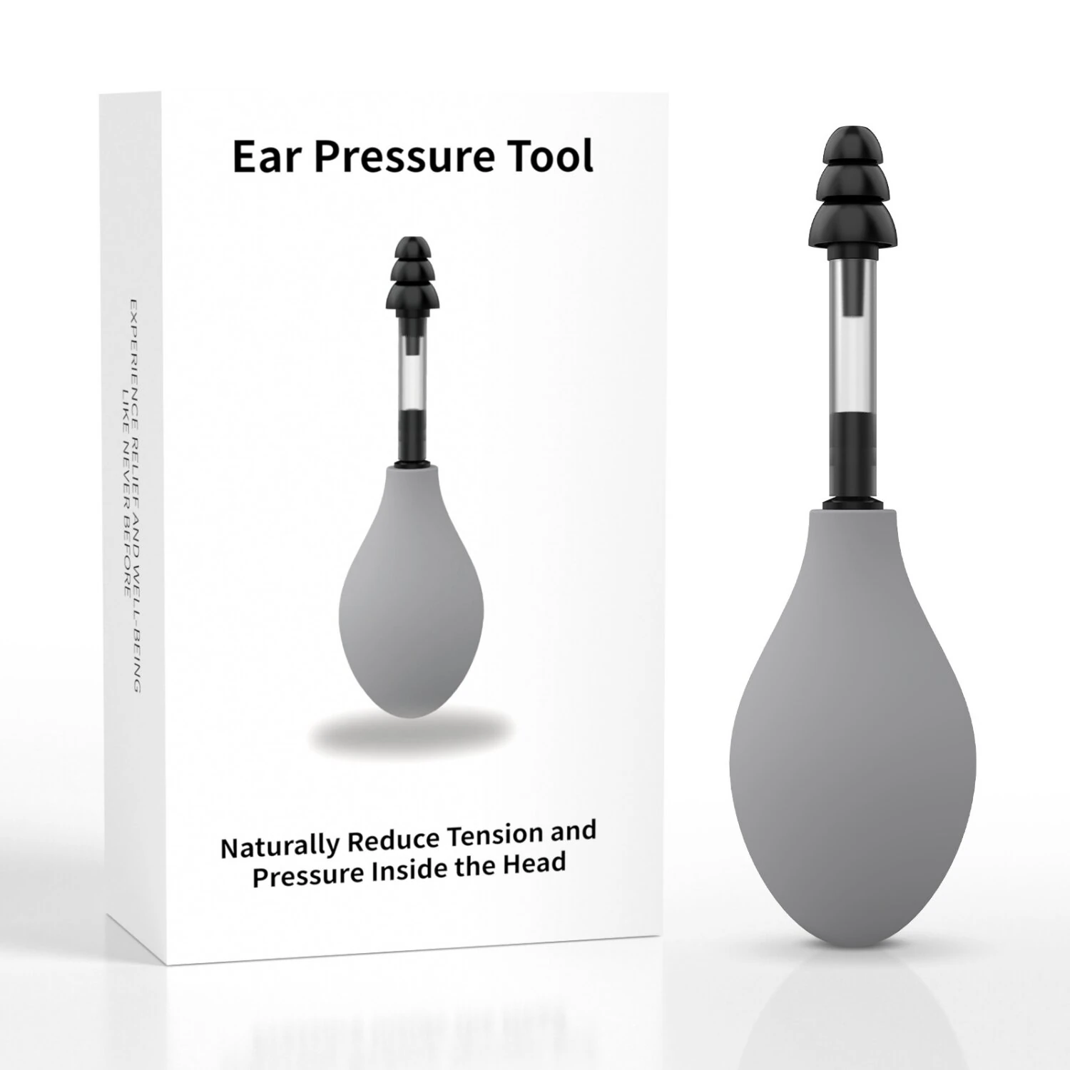 ZOK Ear Pressure Massage Tool Migraine&Headache Fast Comfort Multi-Layer Ear Tip Portable Ear Pressure Relief Device for Home Office Travel — view 7
