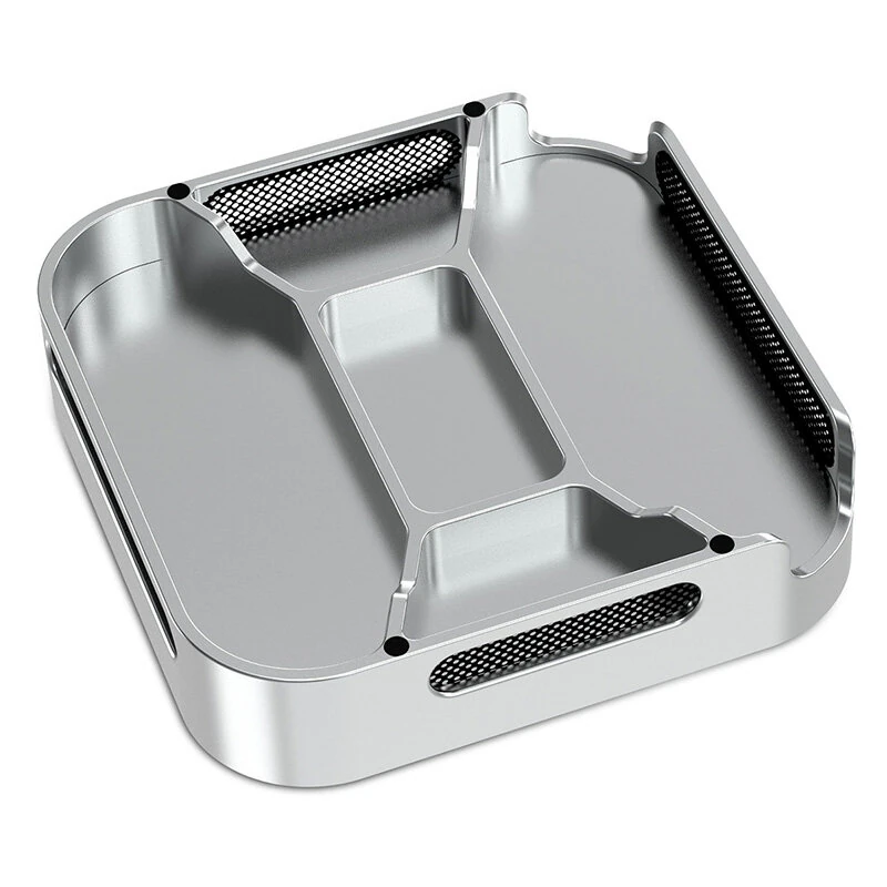 ZS54090 SSD Dock for Mac Mini M4 M4 Pro M.2 NVME & NGFF Dual Protocol External SSD Storage Expansion 10Gbps Aluminum Stand — image 1